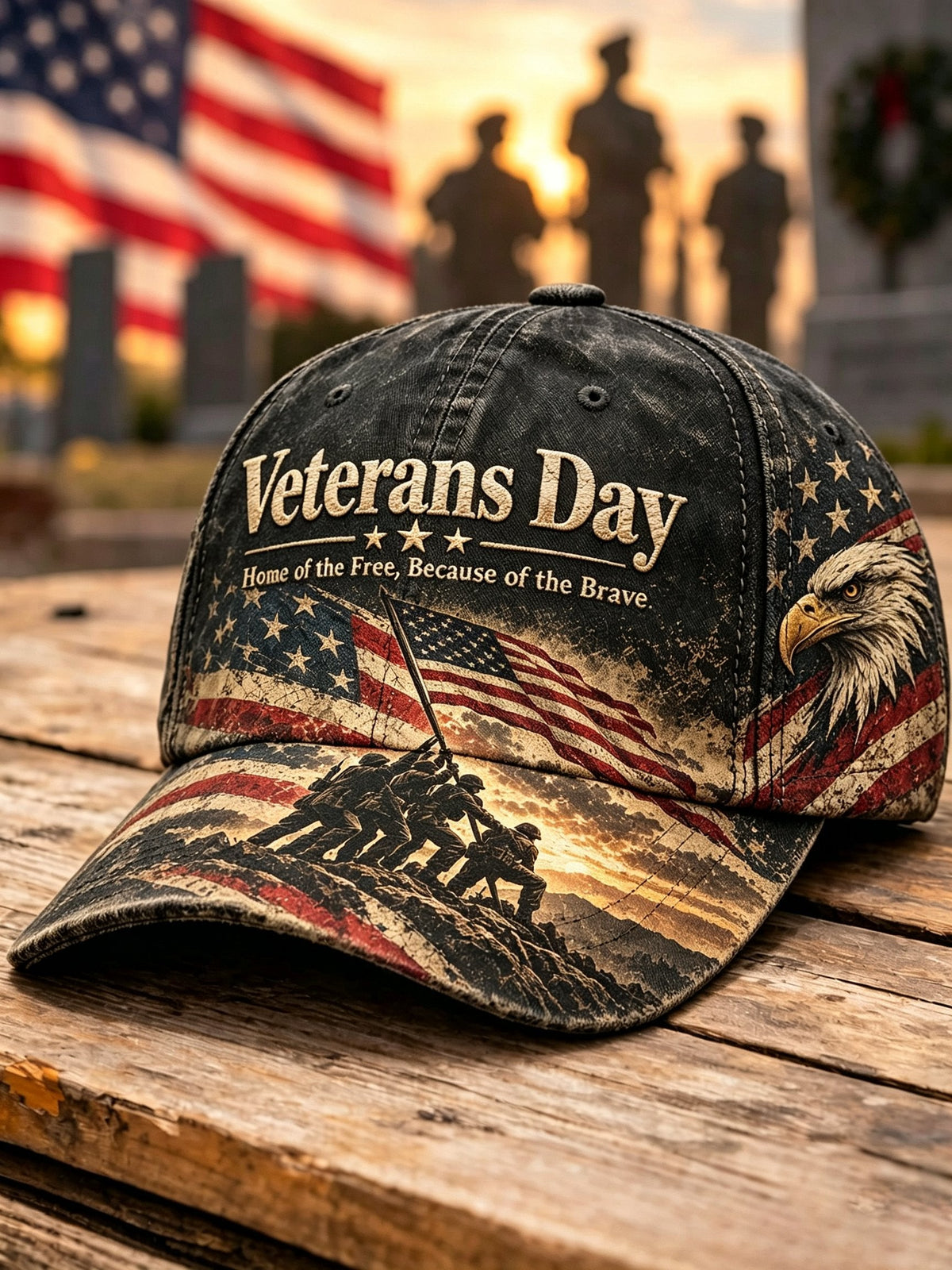 Unisex Veterans Day Themet Hat