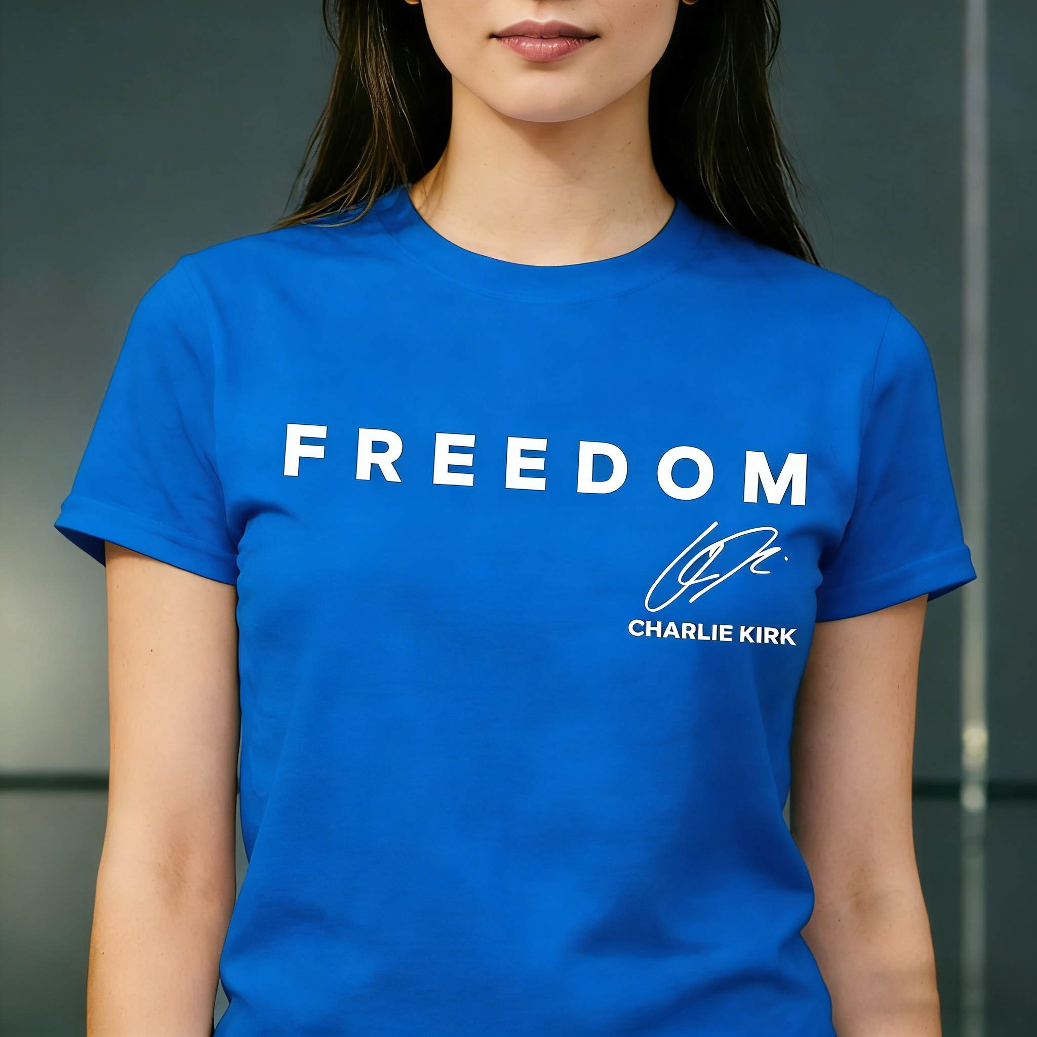 Women's Freedom Print T-Shirt
