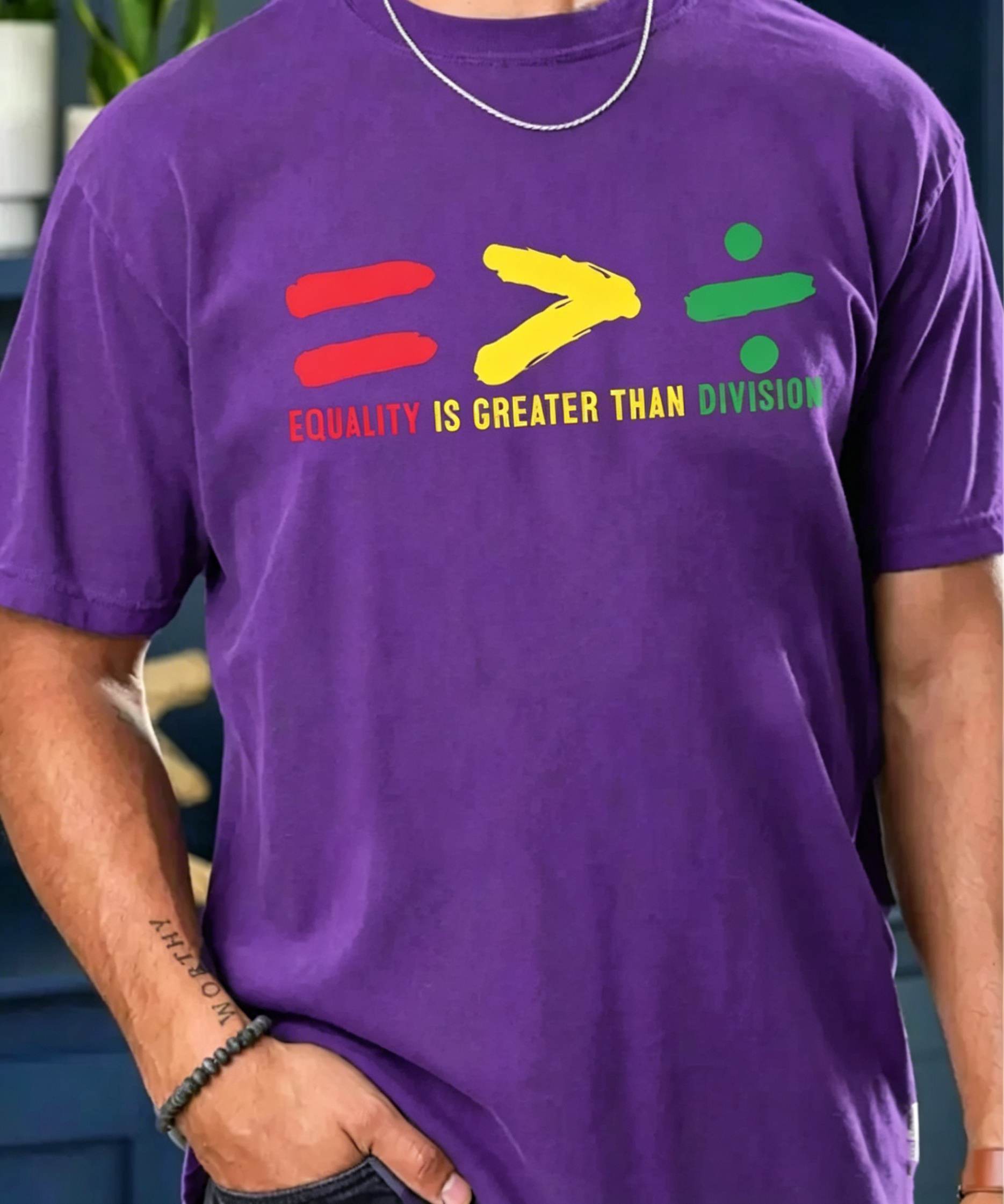 Men's lack History Month Graphic T-Shirt