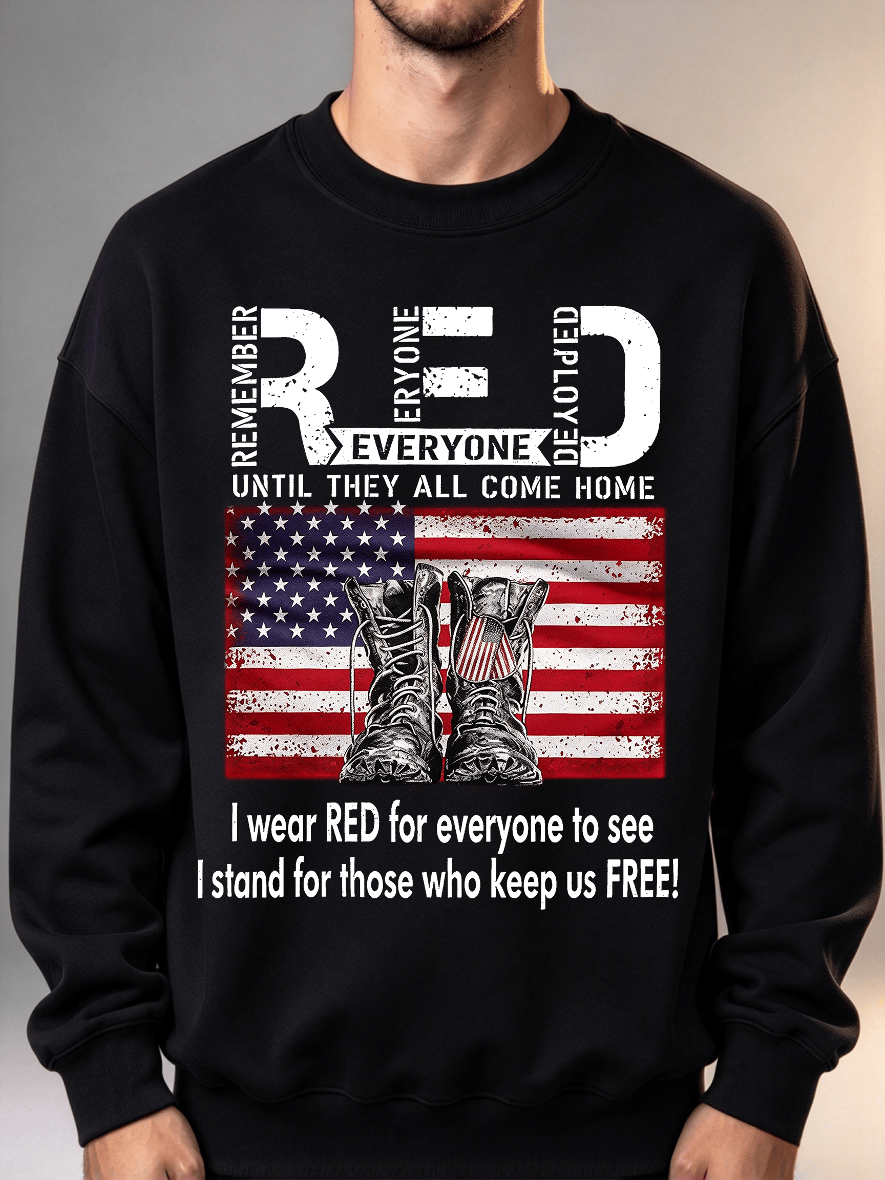 Men's Red Friday Veterans Sweatshirt
