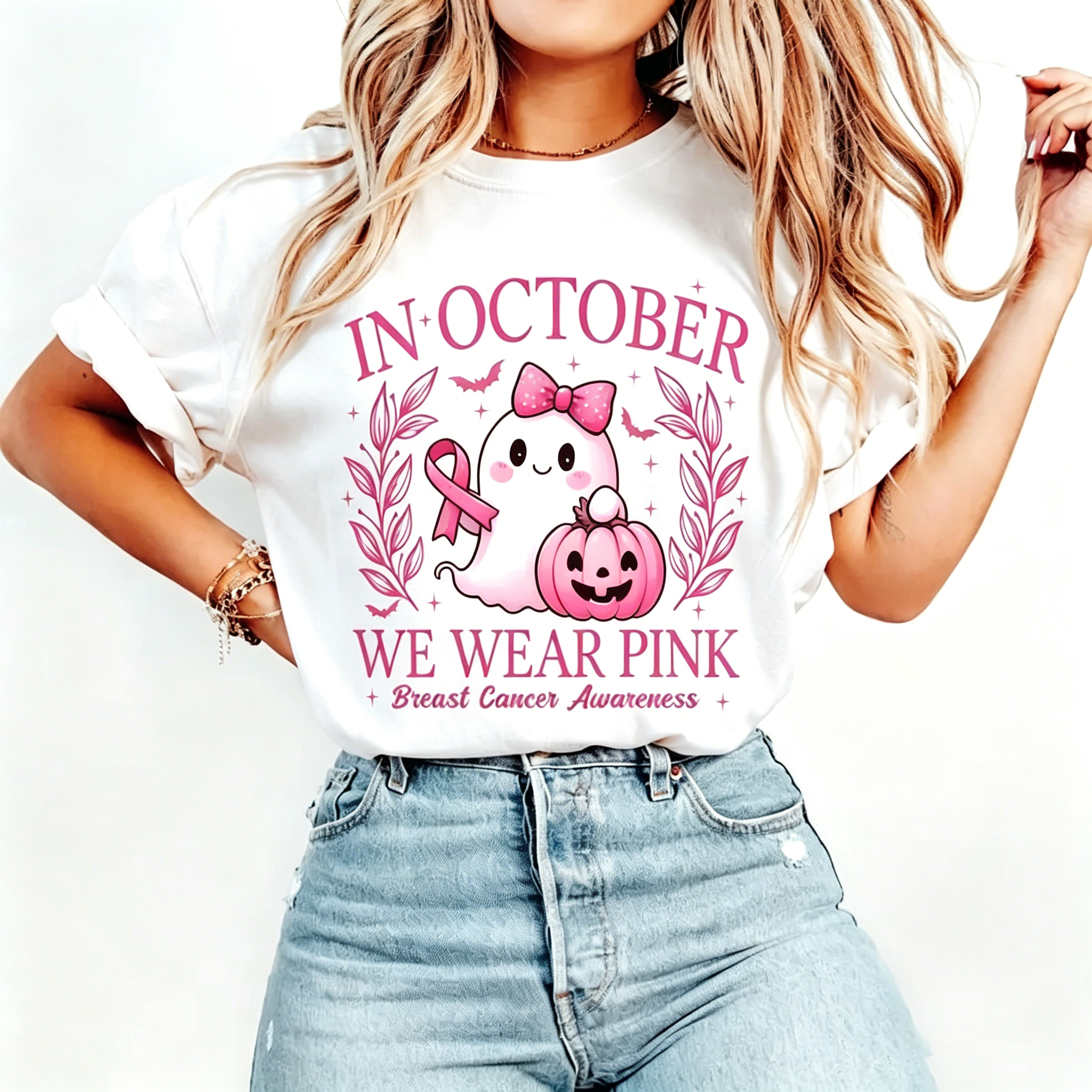 Retro Breast Cancer Awareness T-Shirt