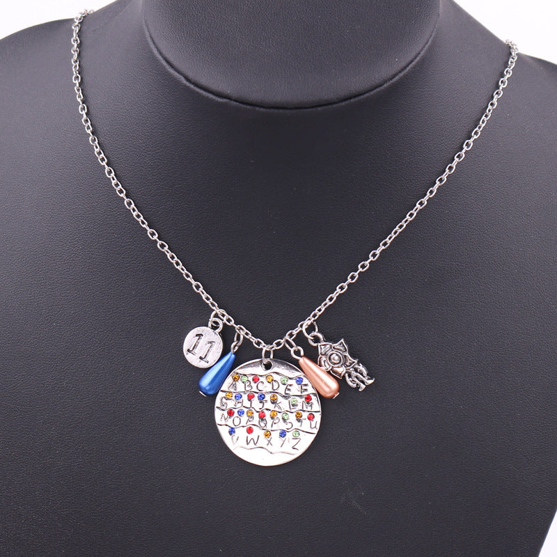 Valentine's Day🎁Stranger Things light wall 26-letter RUN pendant