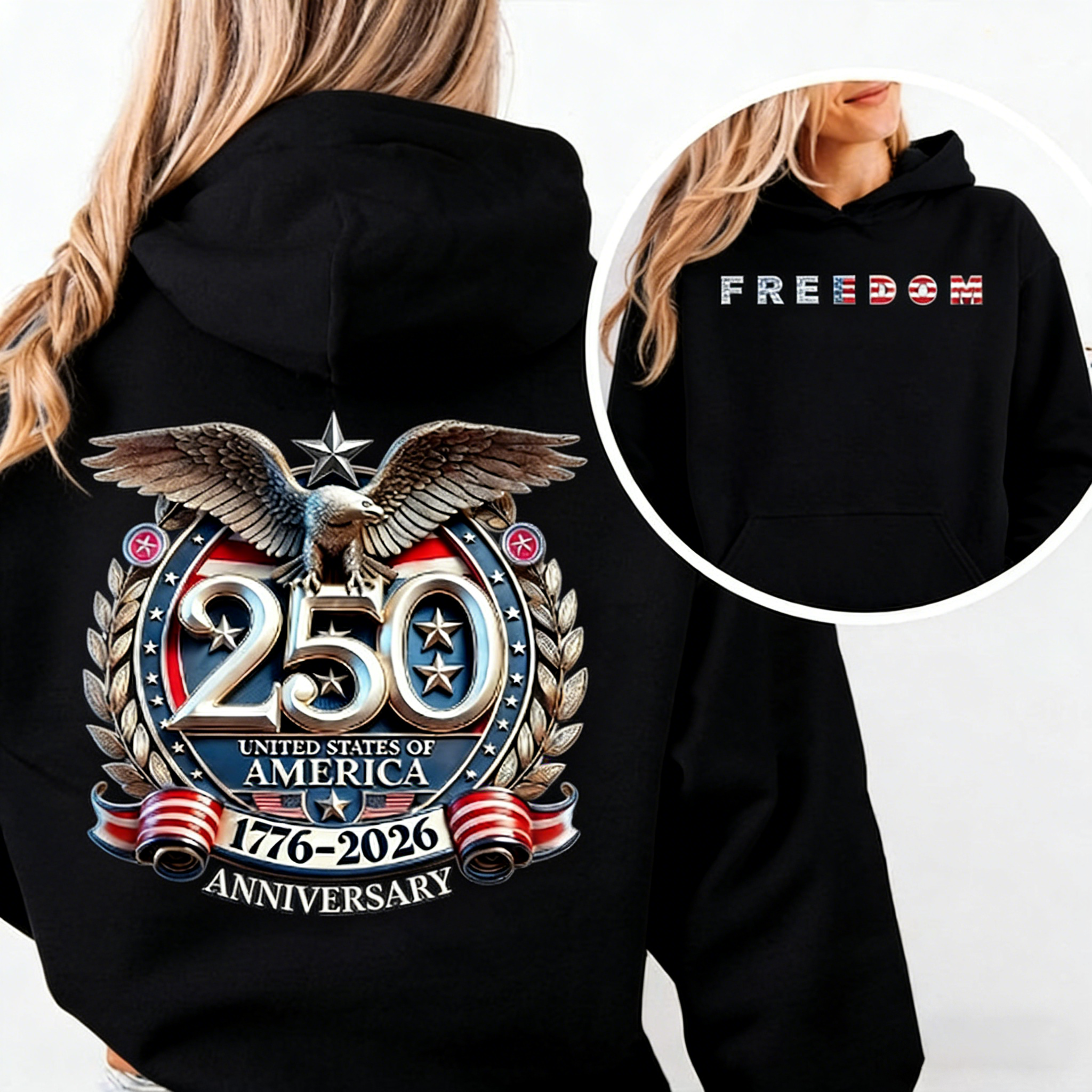 Women's Freedom 250th Anniversary Hoodie