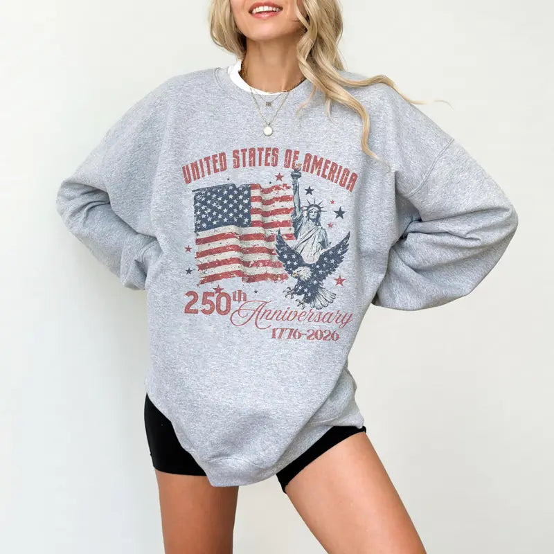 Women's America 250th Anniversary Comfort Colors Sweatshirt