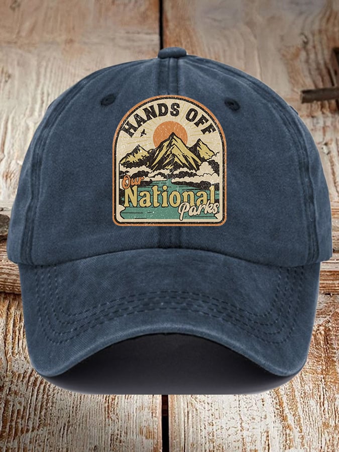 Hands Off Our National Parks Baseball Cap