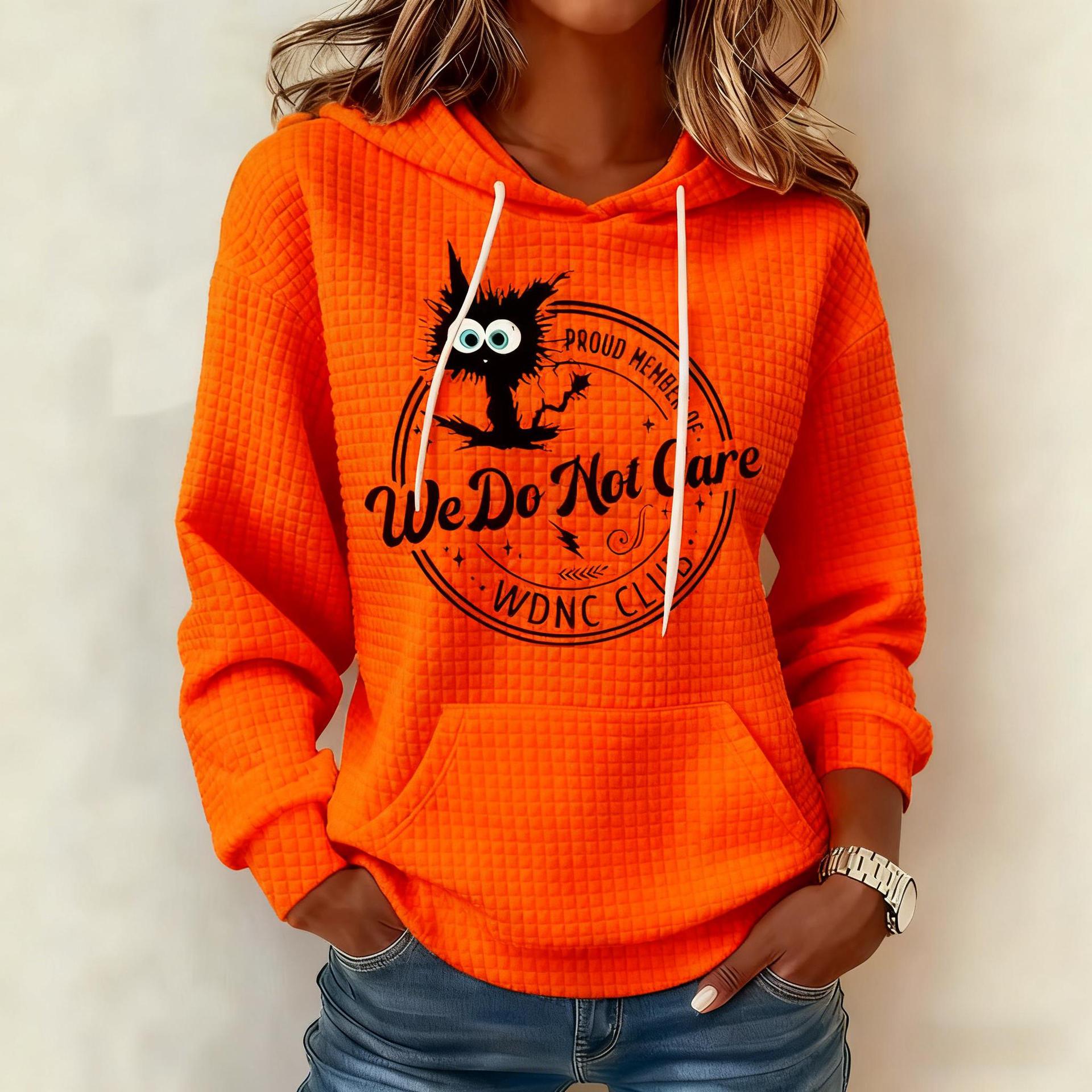 Retro Funny Proud Member Of WDNC Club We Do Not Care Menopause Perimenopause Print Hoodie