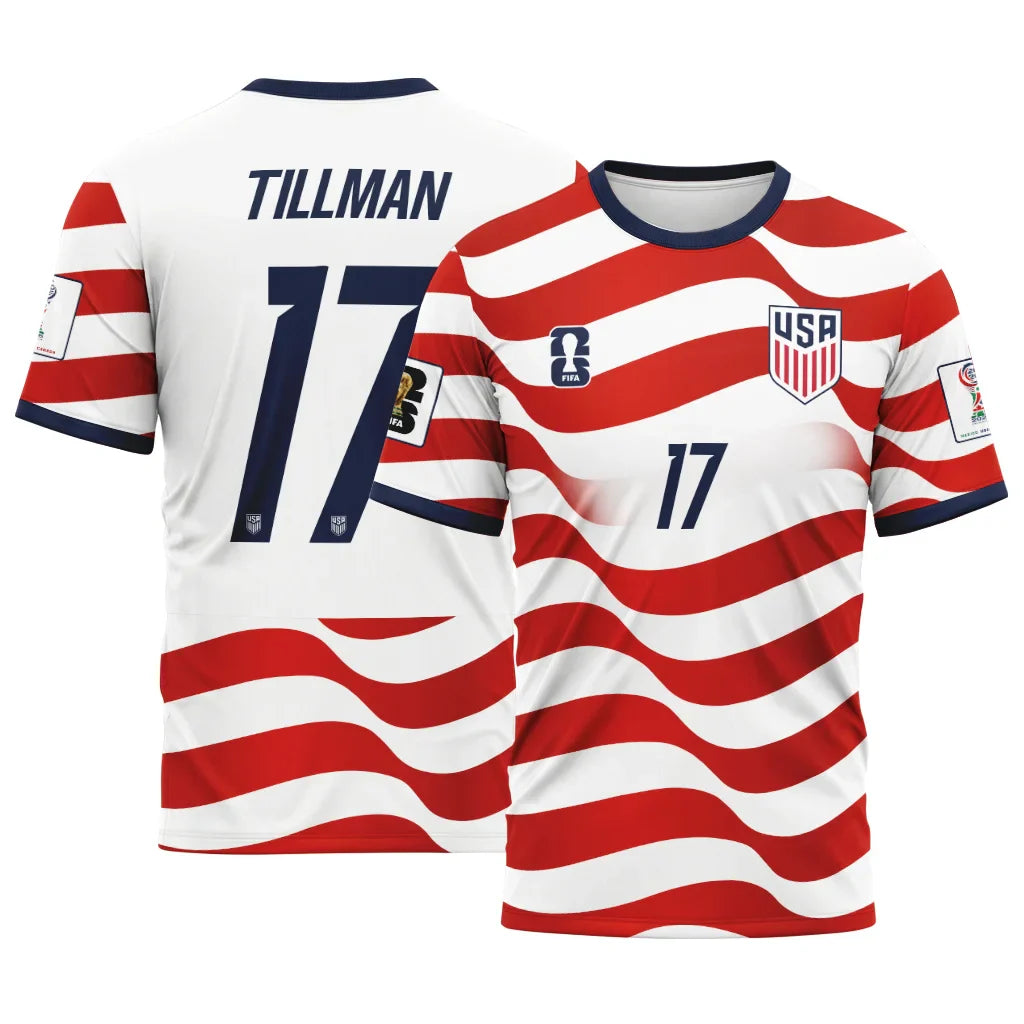 Tillman 17 AOP T-Shirt World Cup USA Home