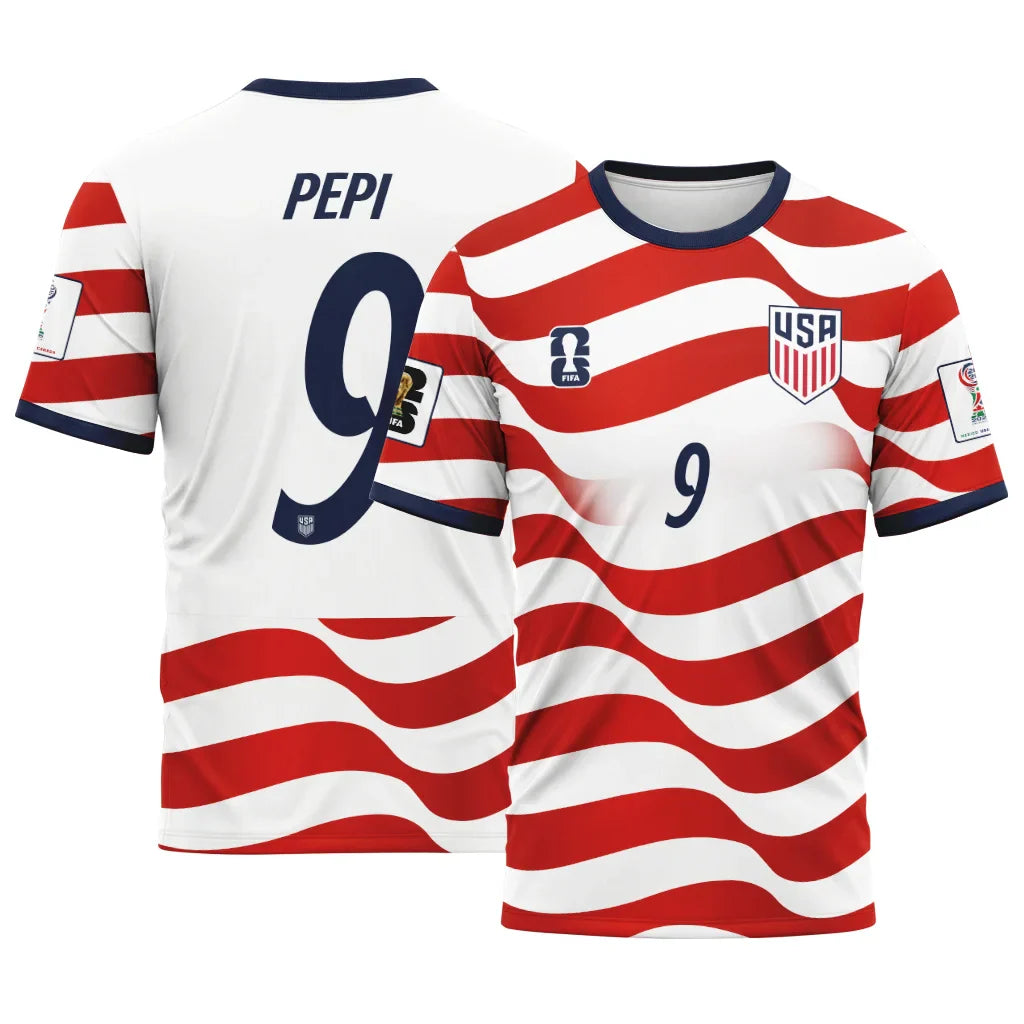 Pepi 9 AOP T-Shirt World Cup USA Home