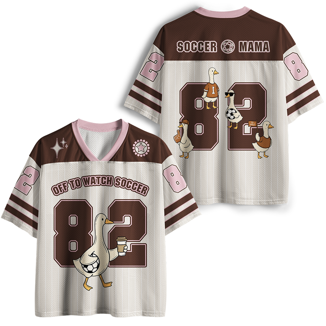 Vintage Off To Watch Soccer Mesh Jersey