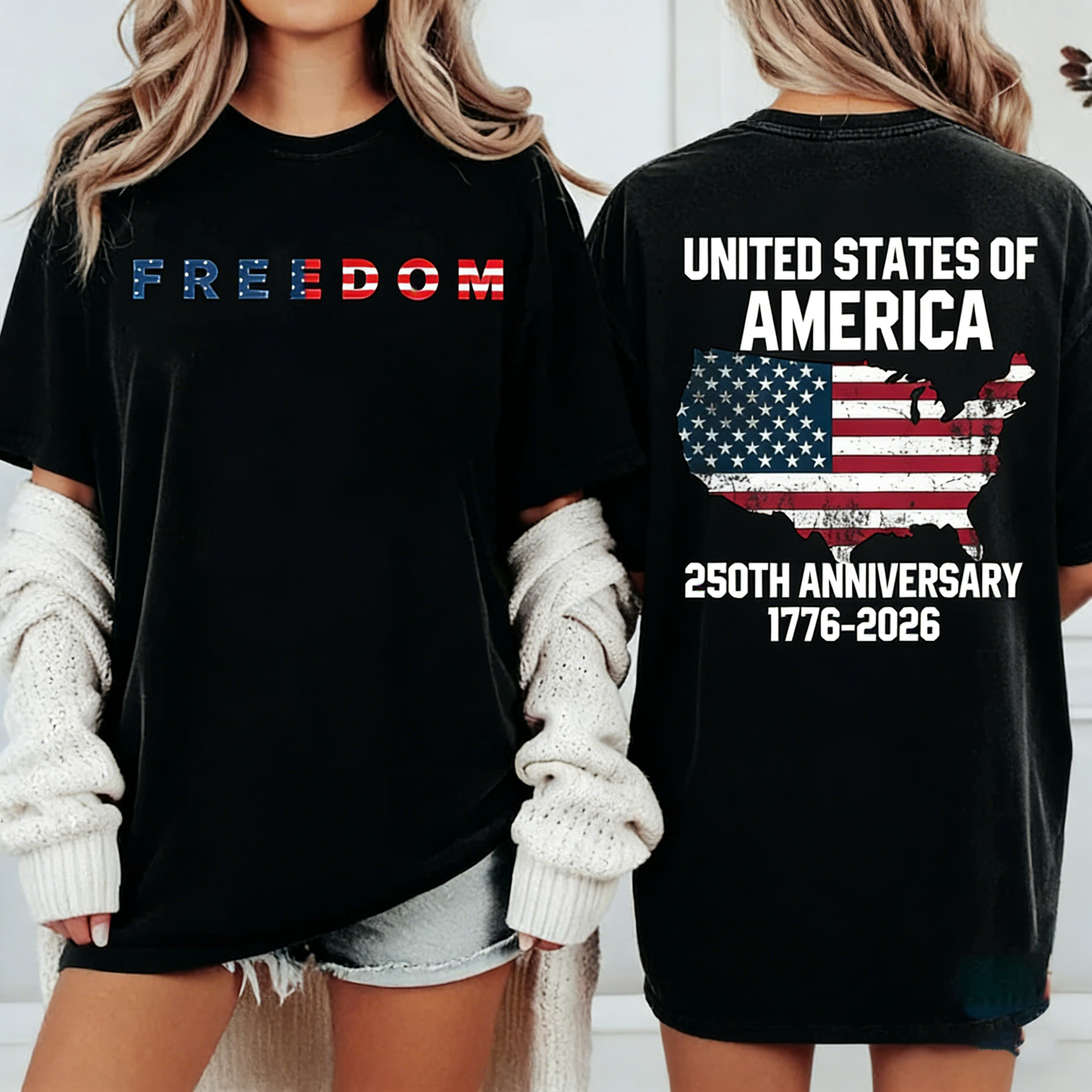 Unisex Freedom 250th Anniversary T-Shirt