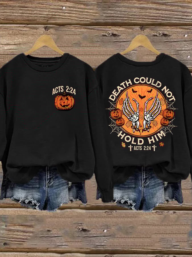 Women'S Casual Faith Print Sweatshirt