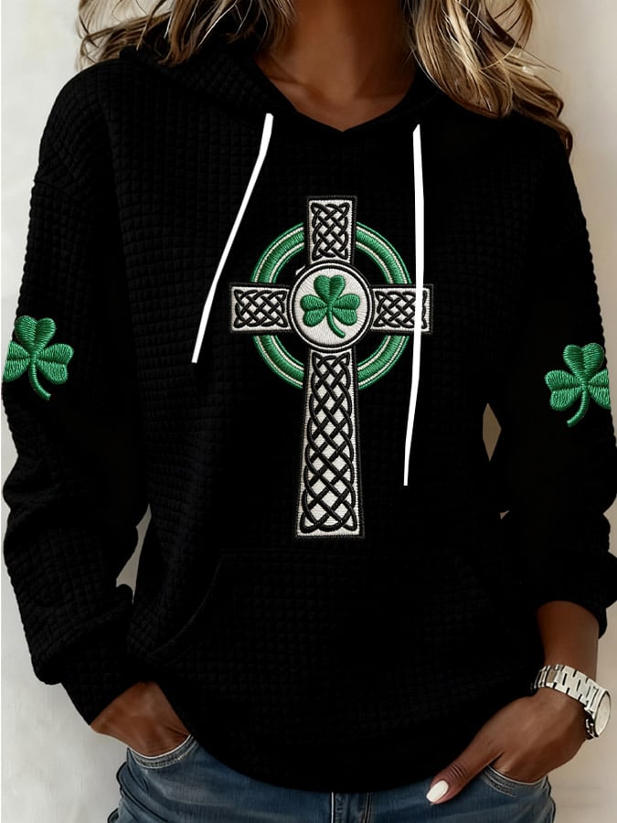 Women's St. Patrick's Day Print Hoodie
