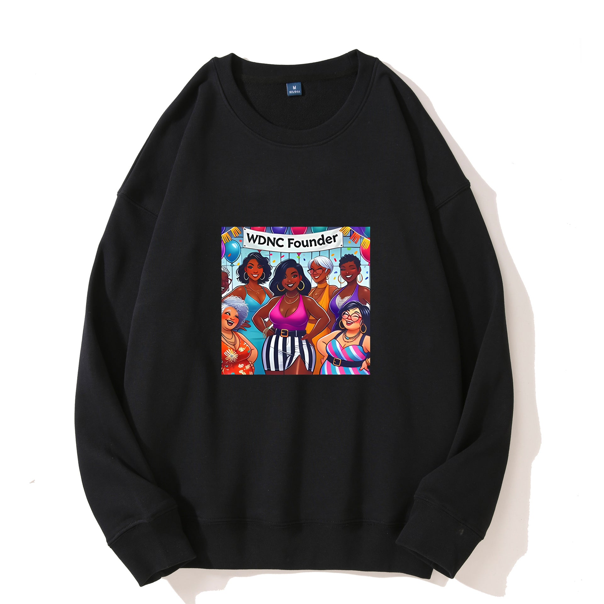 Women's Retro Fun We Don't Care About Menopause/Perimenopause Printed Sweatshirt