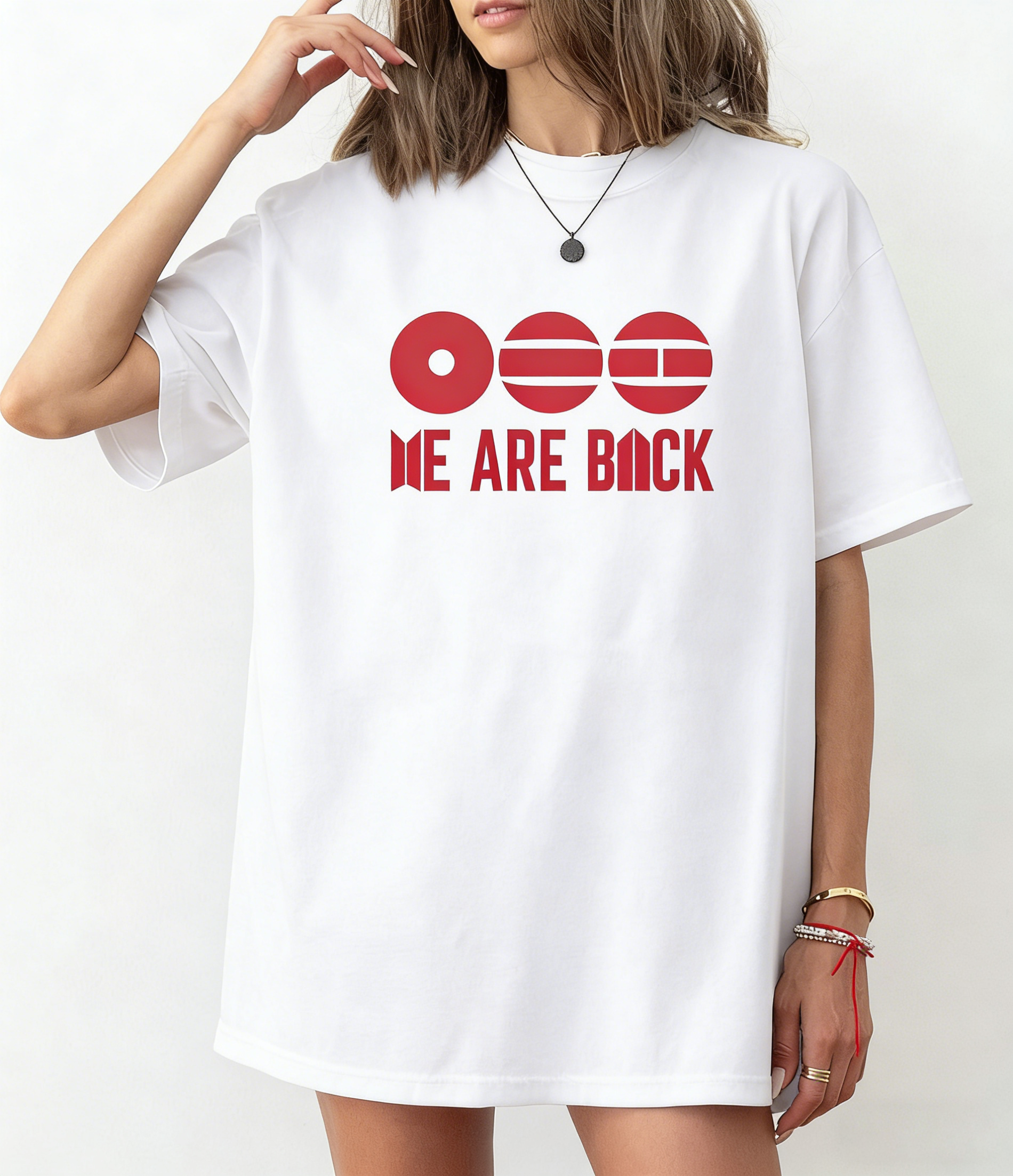 BTS We Are Back 2026 Tour Date T-Shirt