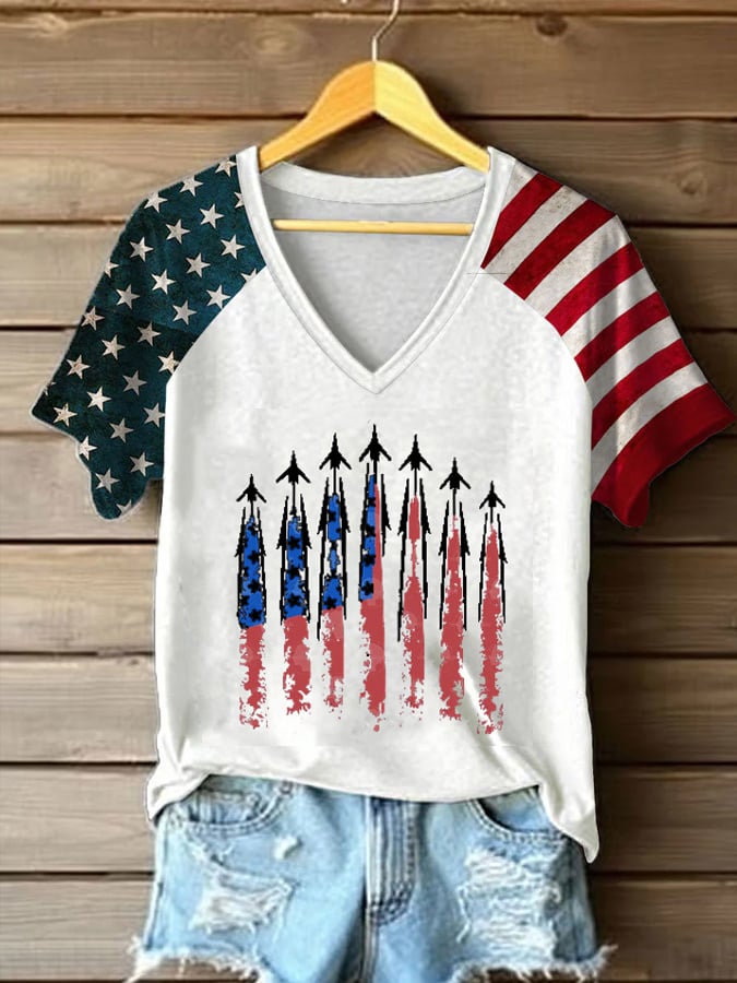 Women's Midnight Hammer Print Casual T-Shirt