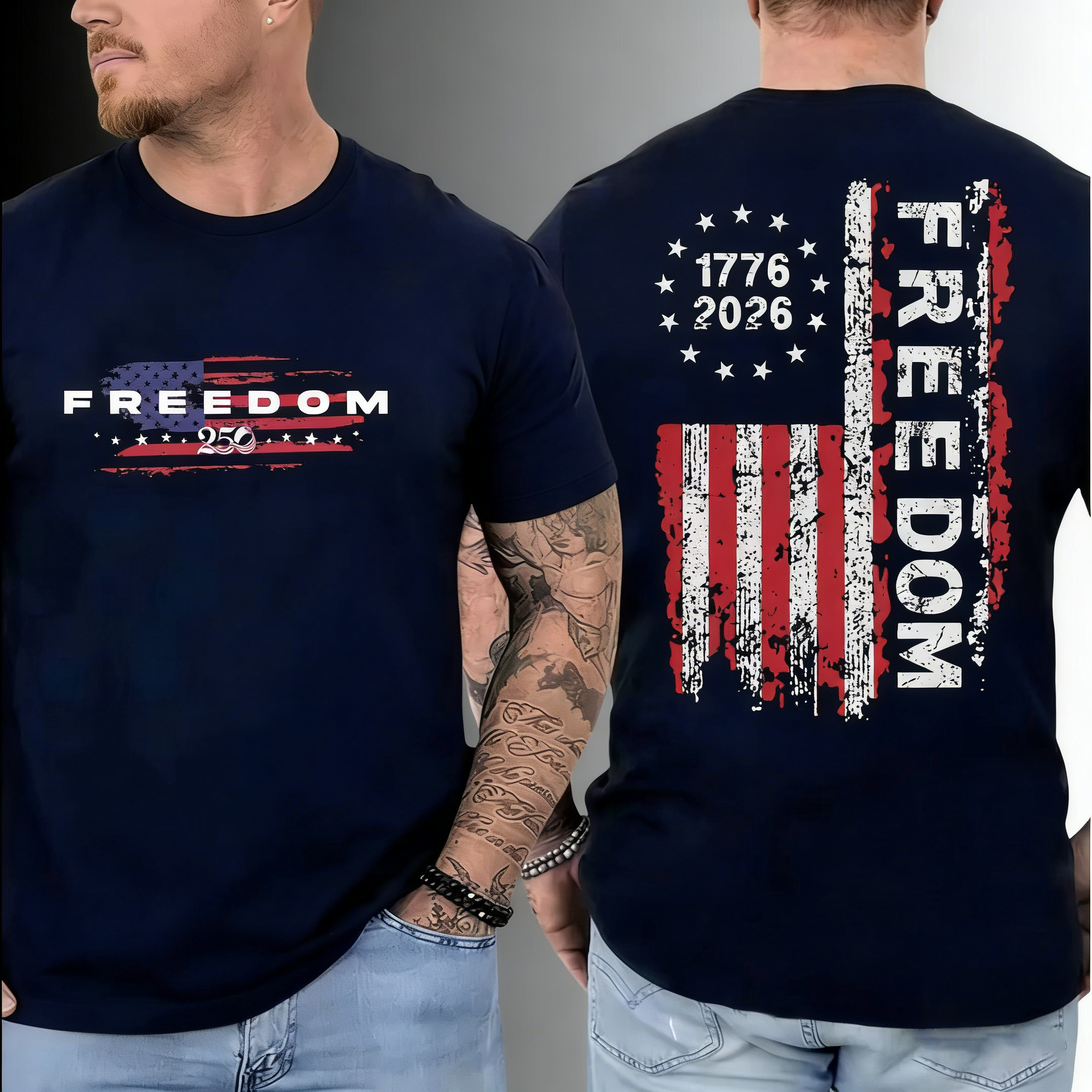Men's Freedom 1776–2026 T-Shirt