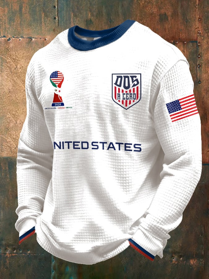 Men's USA Soccer Supporter Print T-Shirt