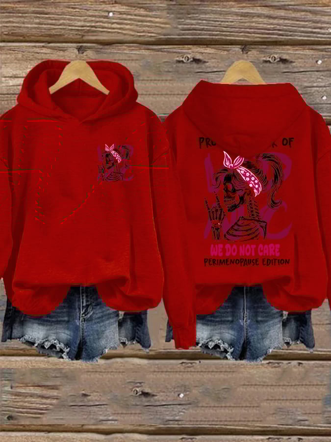 Women's WDNC Menopause And Perimenopause Print Sweatshirt