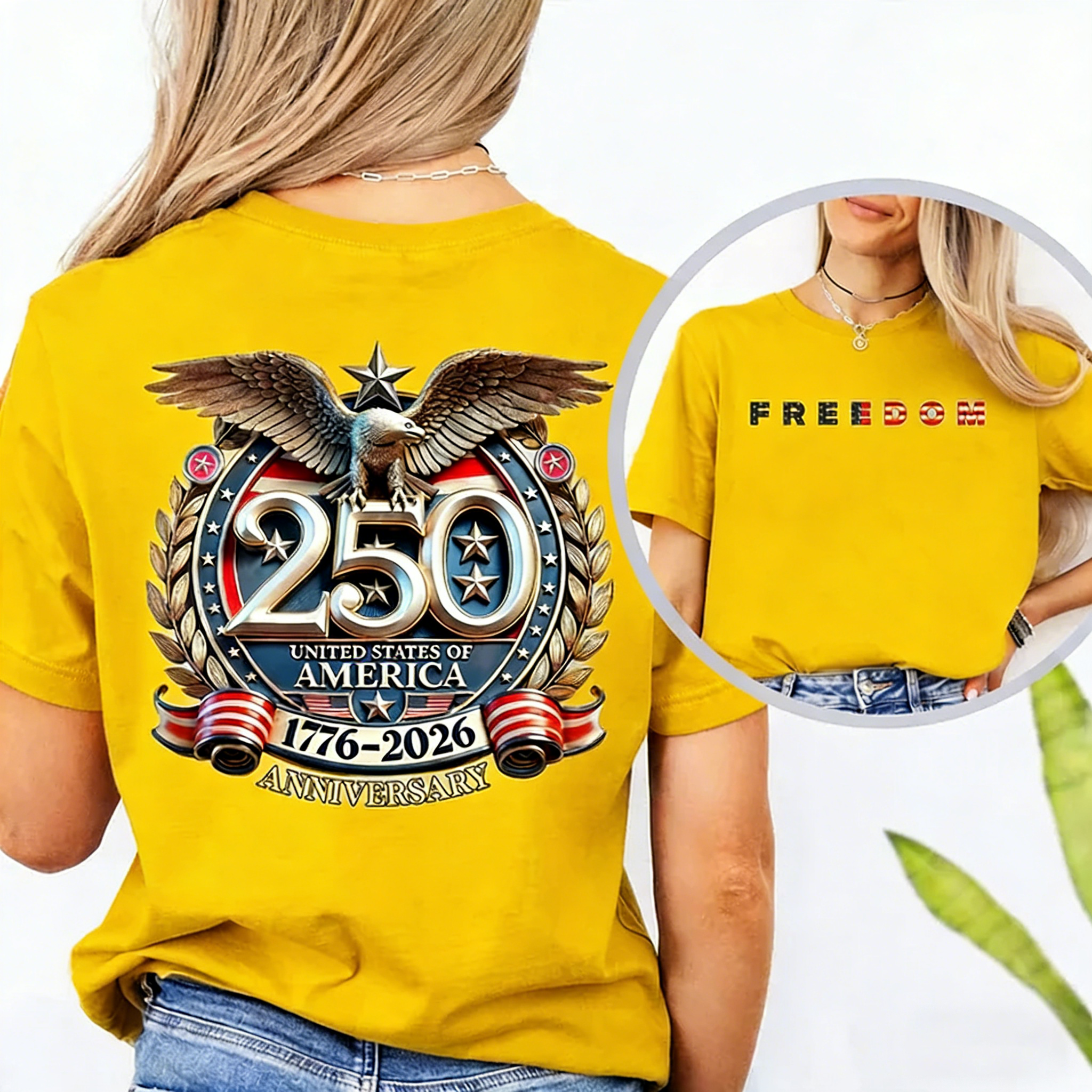Unisex Freedom 250 Years Anniversary T-Shirt
