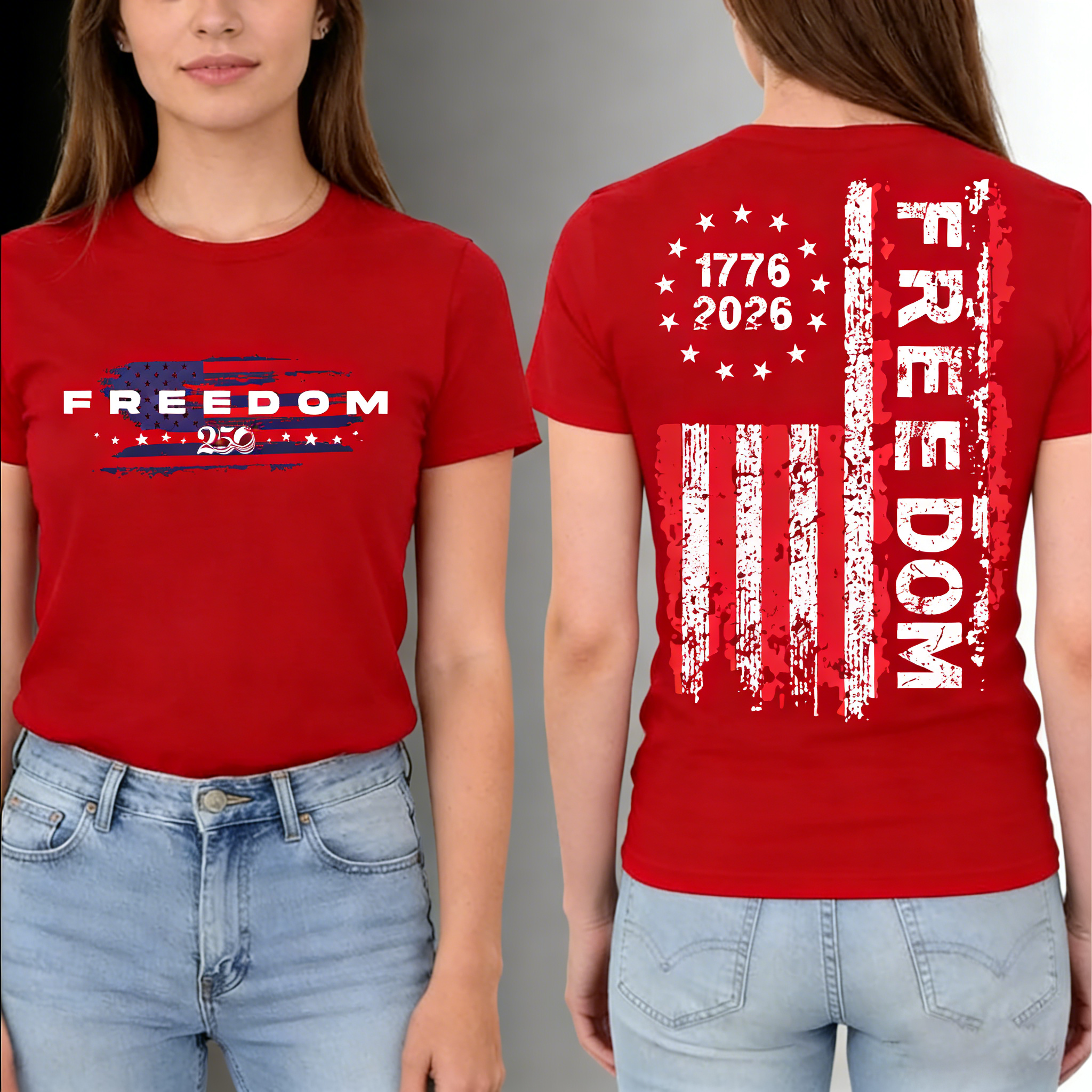 Women's Freedom 1776–2026 T-Shirt