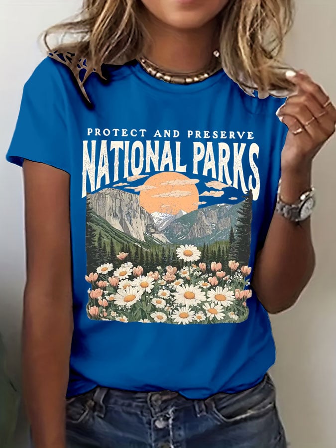 Women's National Parks Print T-shirt