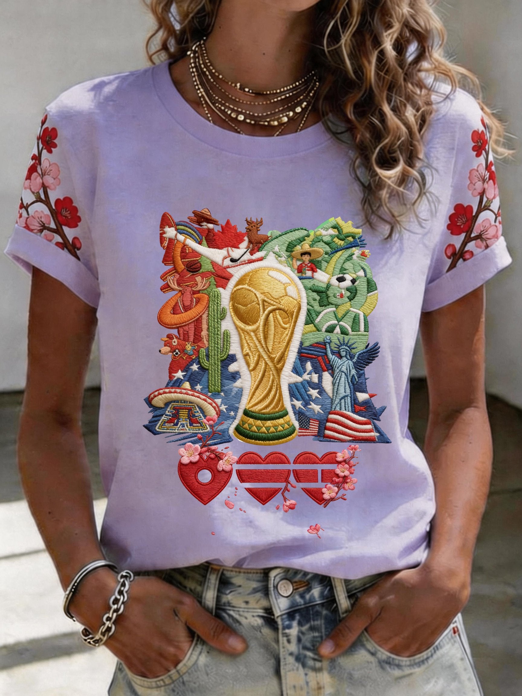 Women's Art Print T-shirt