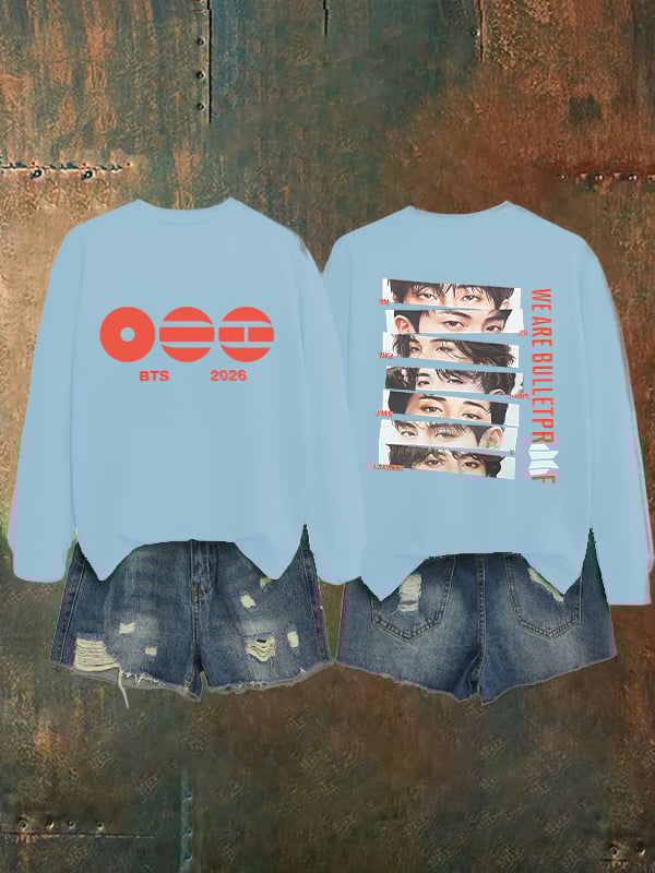 Women's K-pop Print Sweatshirt