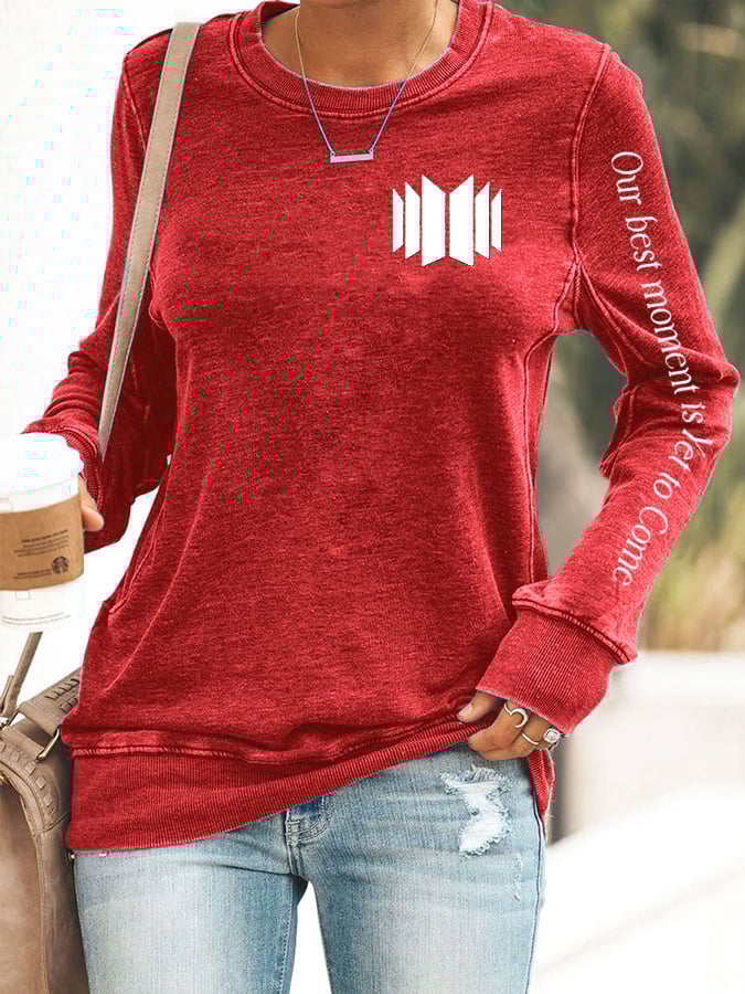 Women's Print Sweatshirt