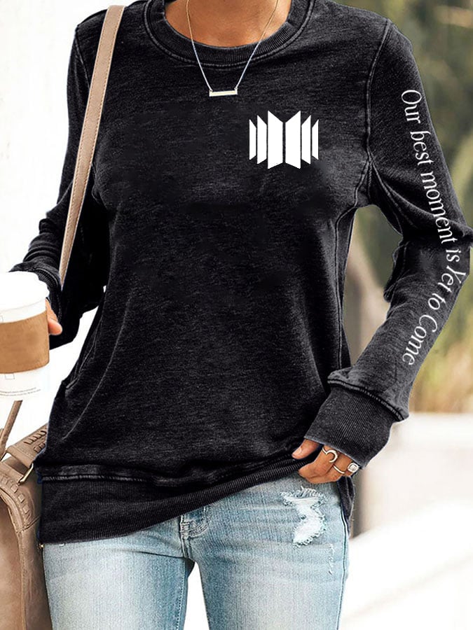 Women's Print Sweatshirt
