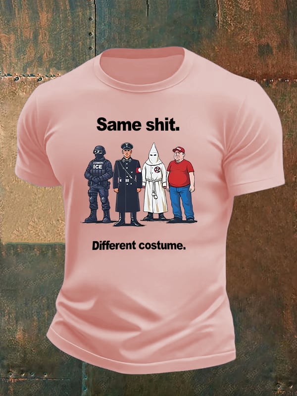 Men's Different costume Print T-Shirt