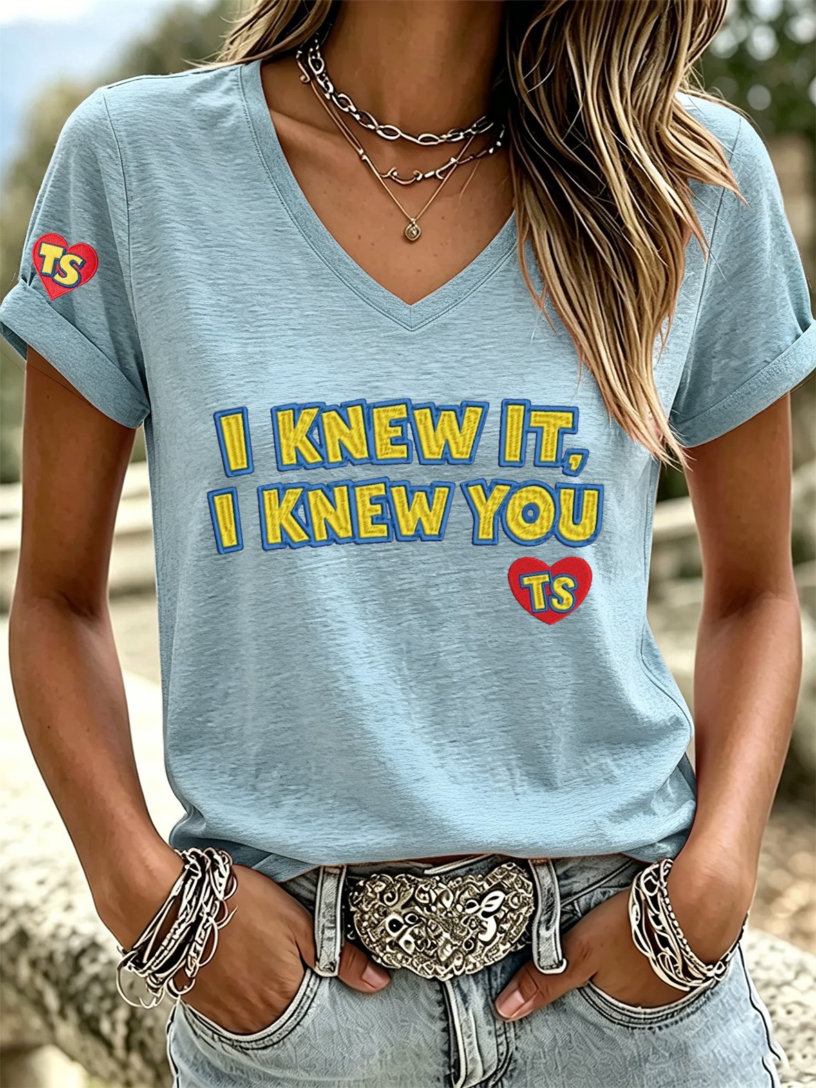 Women's Casual Print Short-Sleeve T-Shirt