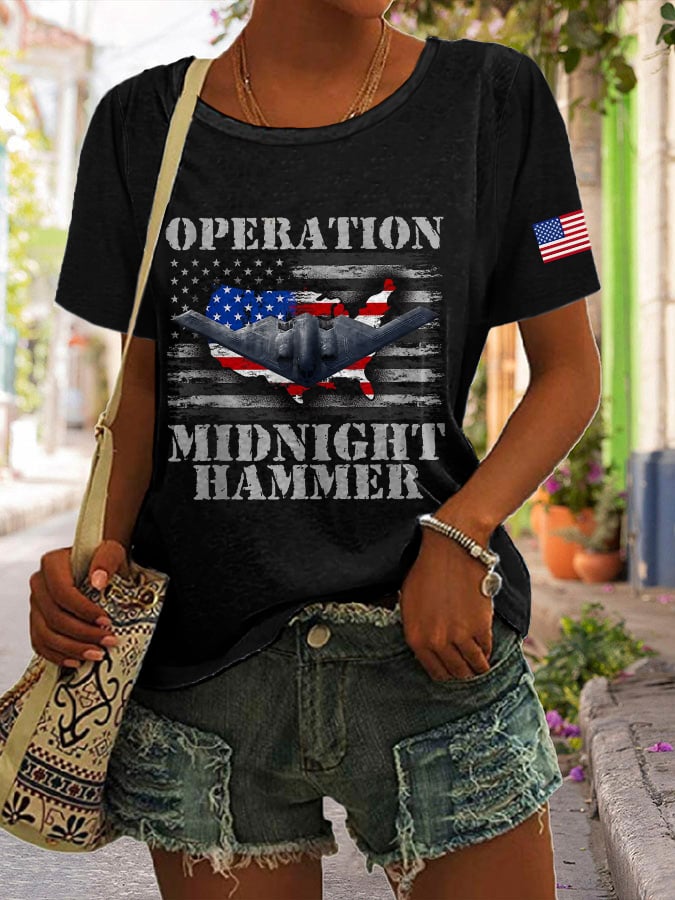Women's Operation Midnight Hammer Short-sleeved T-shirt