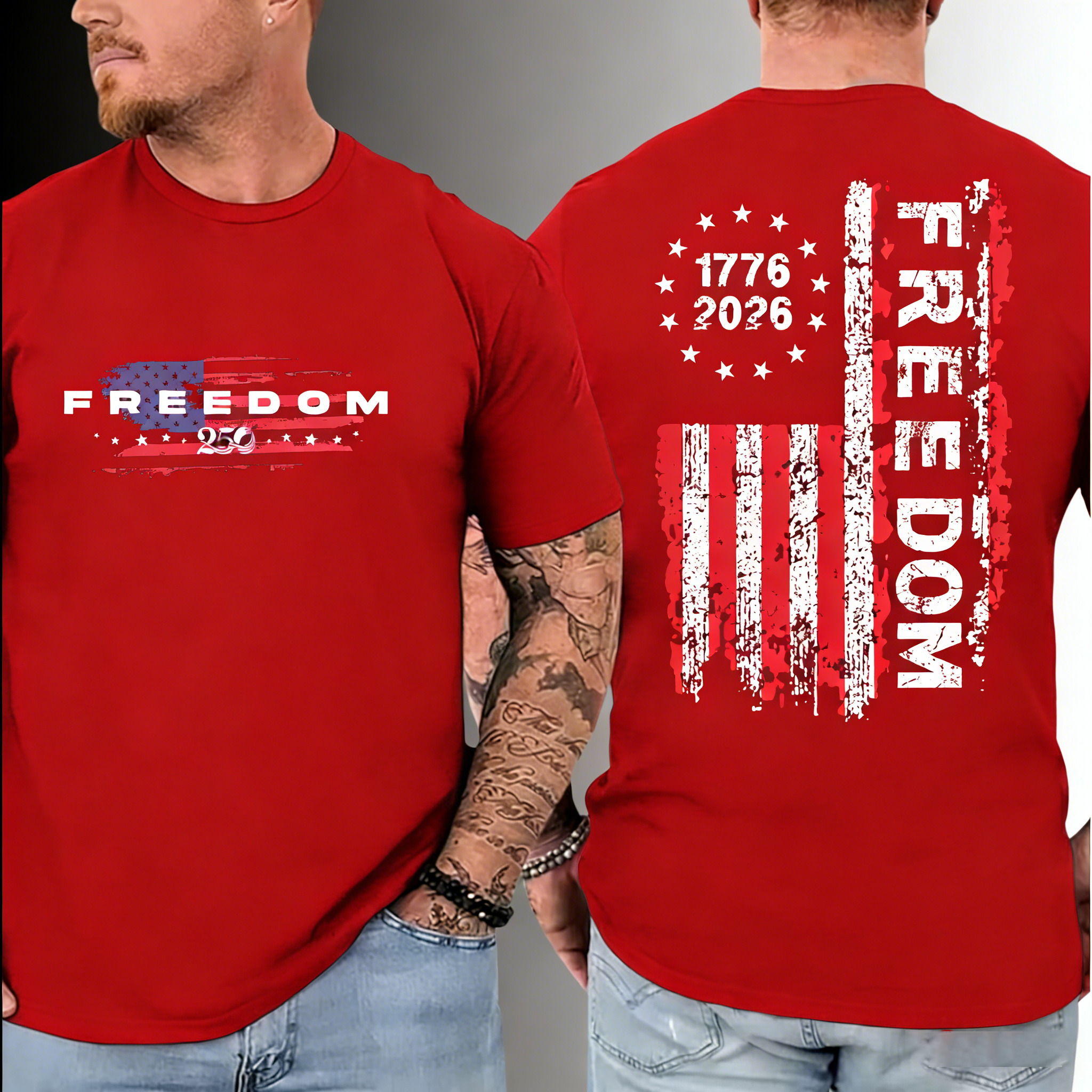 Men's Freedom 1776–2026 T-Shirt
