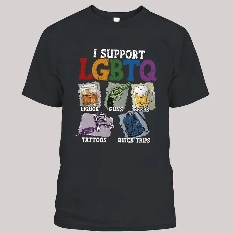 Unisex Lgbtq Support Funny Meme T-shirt