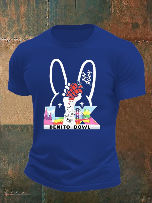 Men's Opening And Halftime Shows Print Casual T-shirt