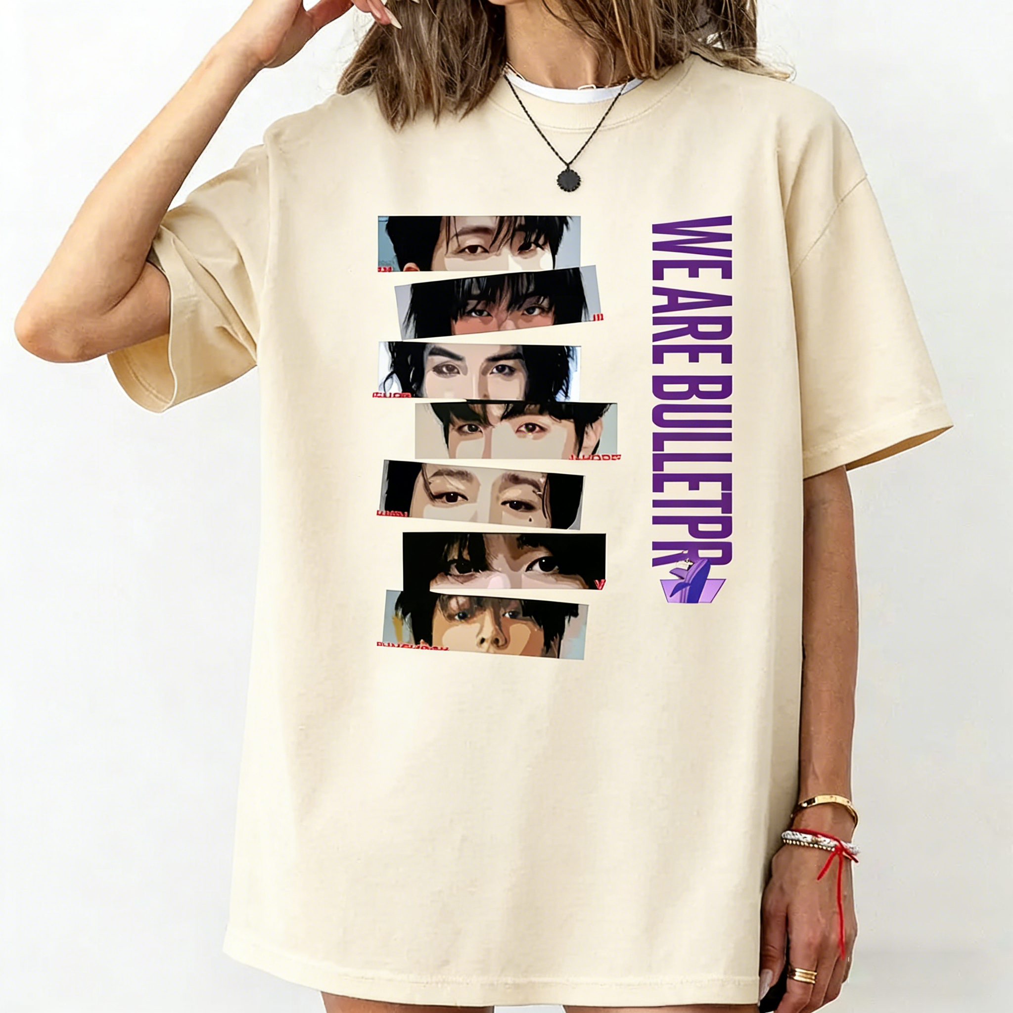 BTS Seven Member Printed T-Shirt