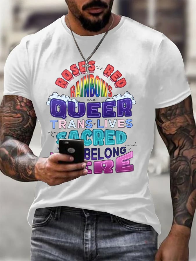 You Are Enough Kind Brave Tough Smart Strong Valued Important Capable Loved Print T-Shirt
