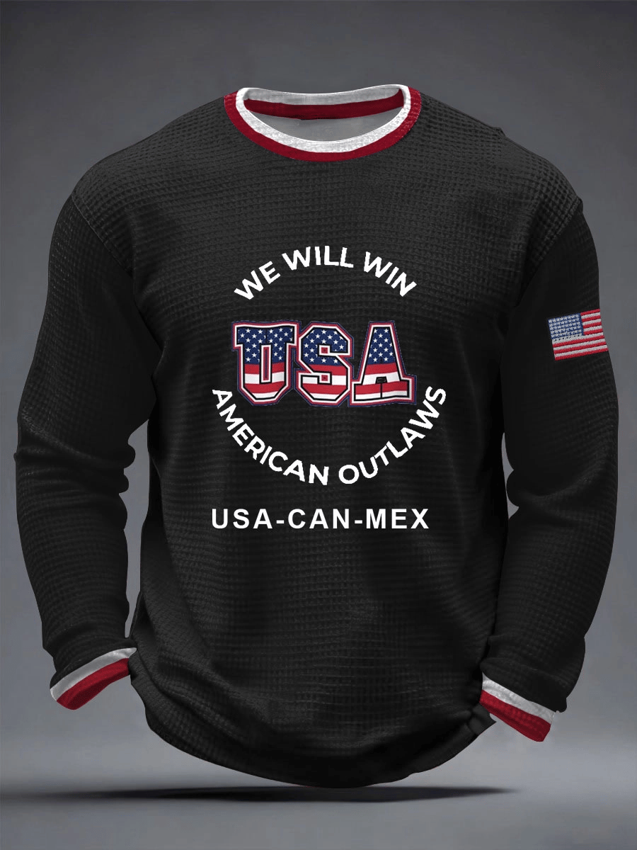 Men's USA Soccer Supporter Print T-Shirt