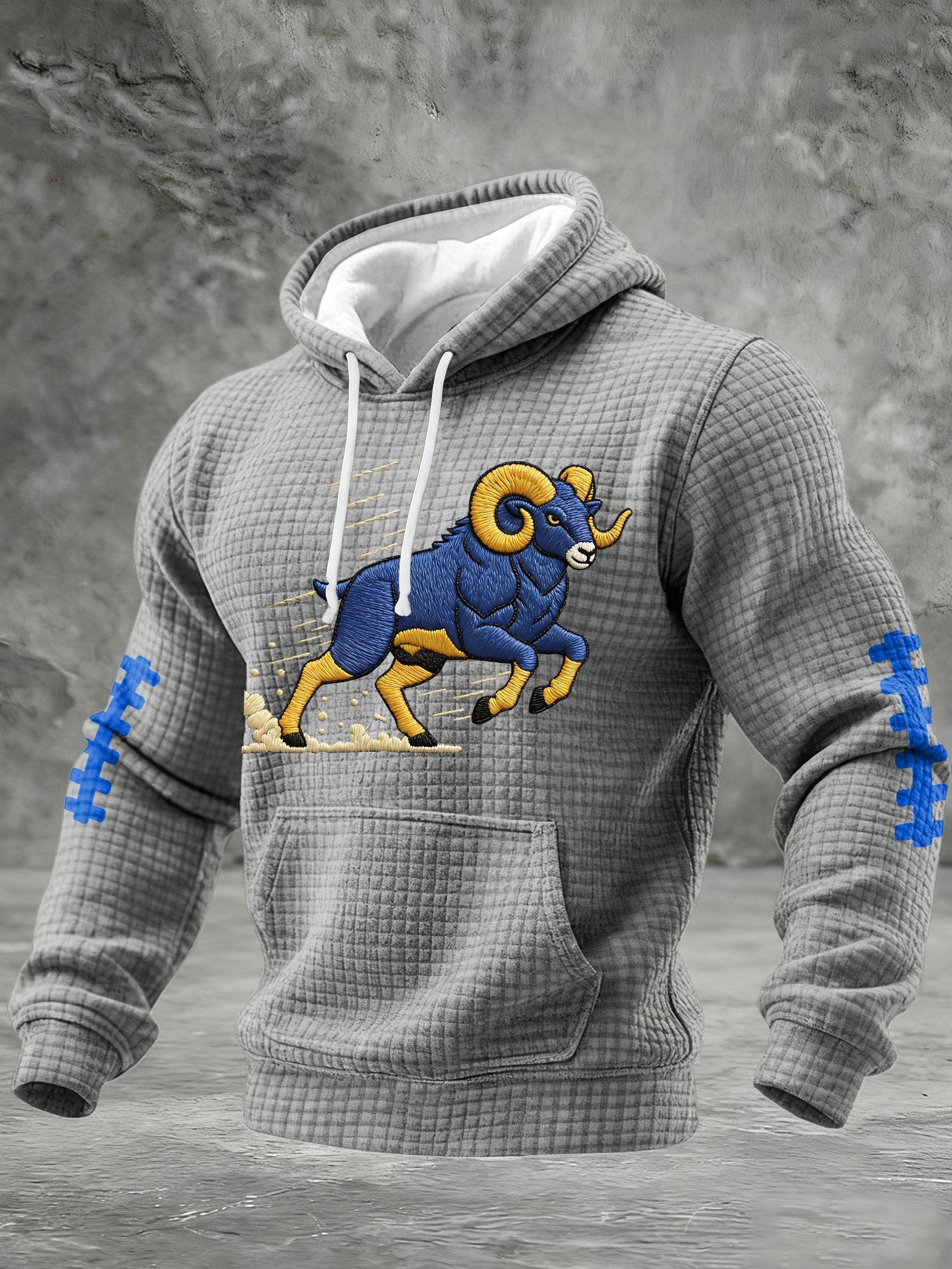 Men's Football Print Sweatshirt
