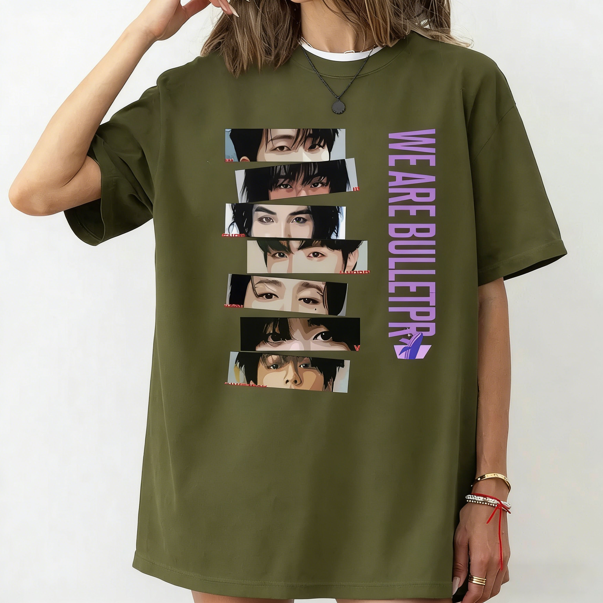 BTS Seven Member Printed T-Shirt