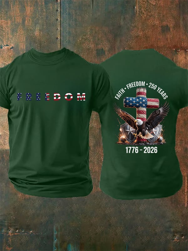 Men's American 250th Print T-Shirt
