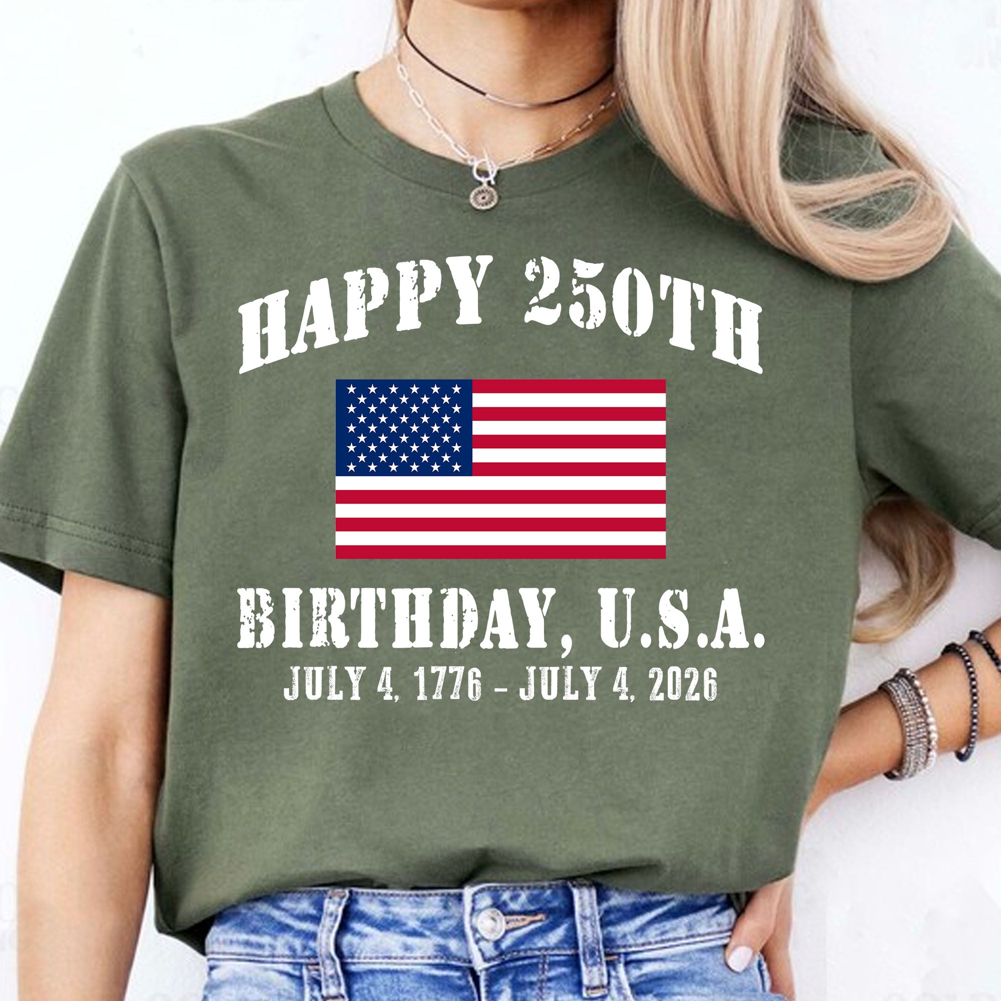 Happy 250 Years Birthday USA Shirt