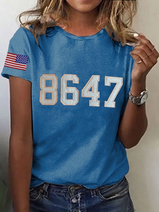 Women's fdt Printed Casual T-Shirt