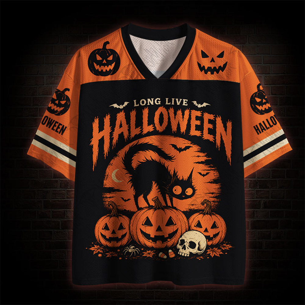 Long Live Halloween Mesh Jersey