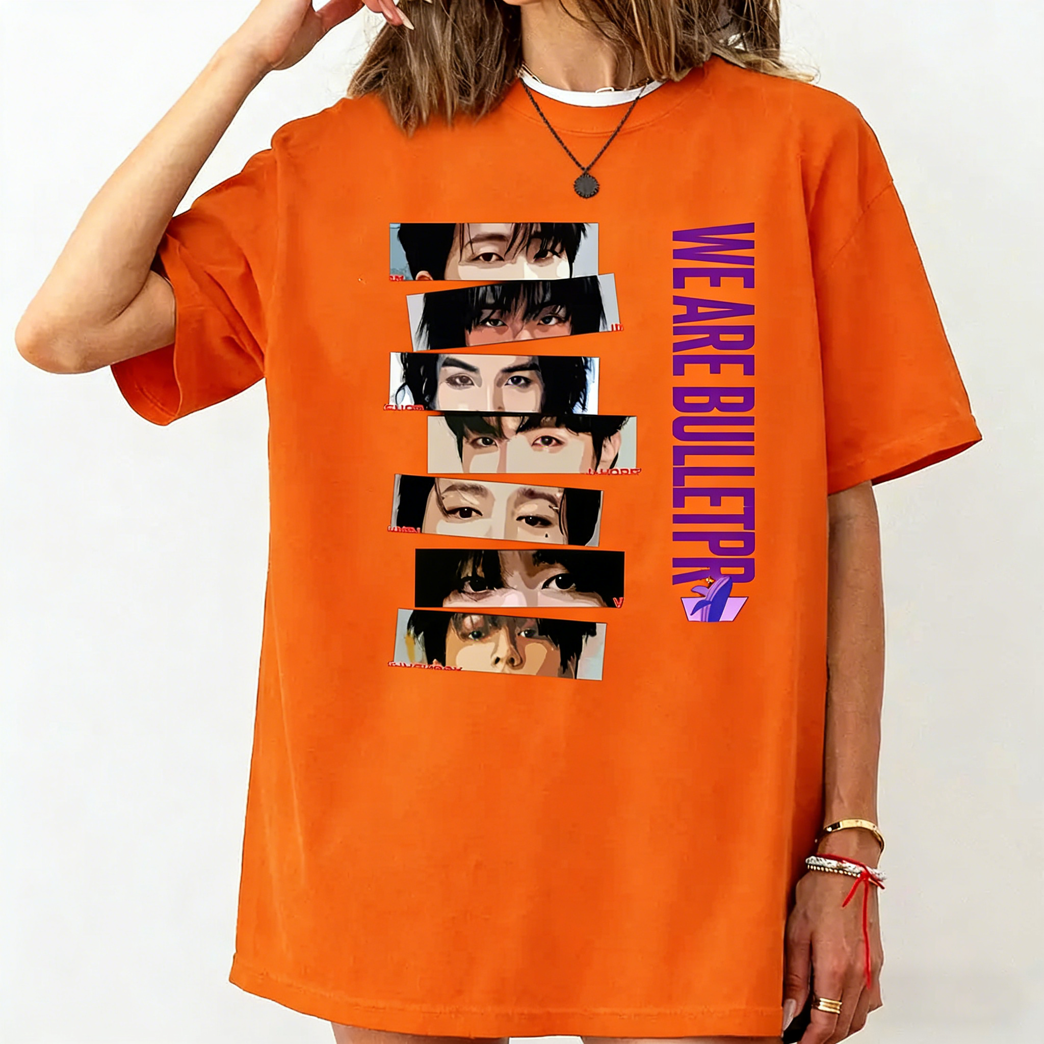 BTS Seven Member Printed T-Shirt