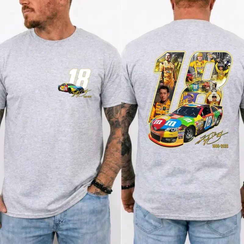 Unisex Kyle Busch 18 Tribute T-Shirt