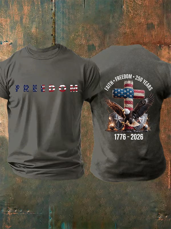 Men's American 250th Print T-Shirt
