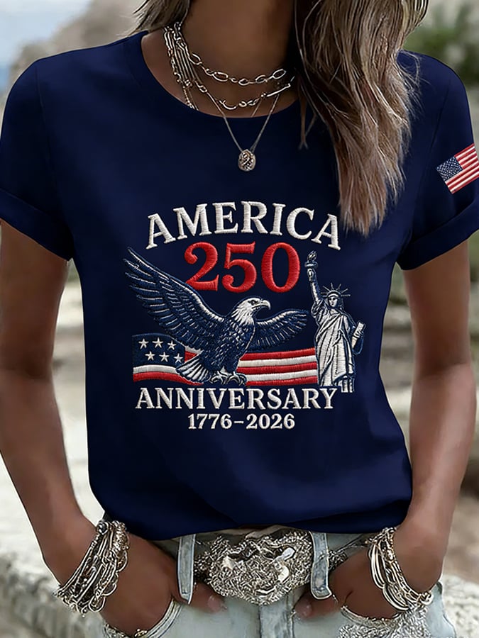 Women's America 250th Anniversary Print T-Shirt