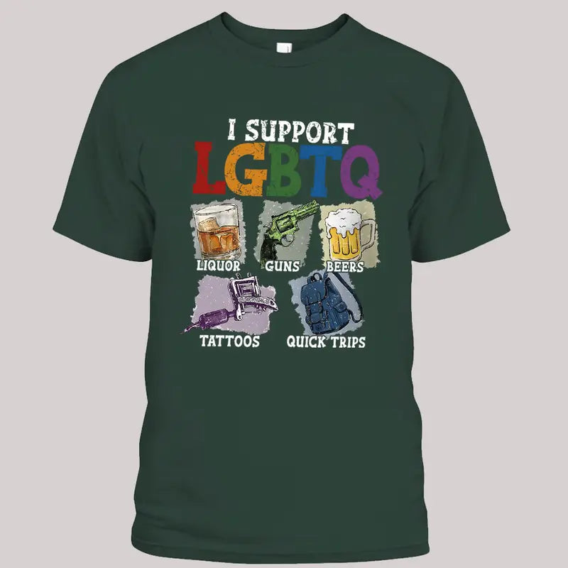 Unisex Lgbtq Support Funny Meme T-shirt