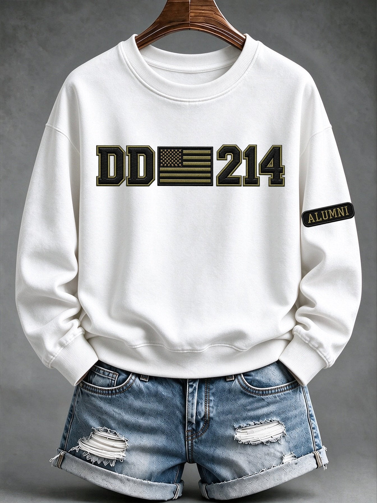 🎖️Women's Veteran DD-214 Print Casual Top